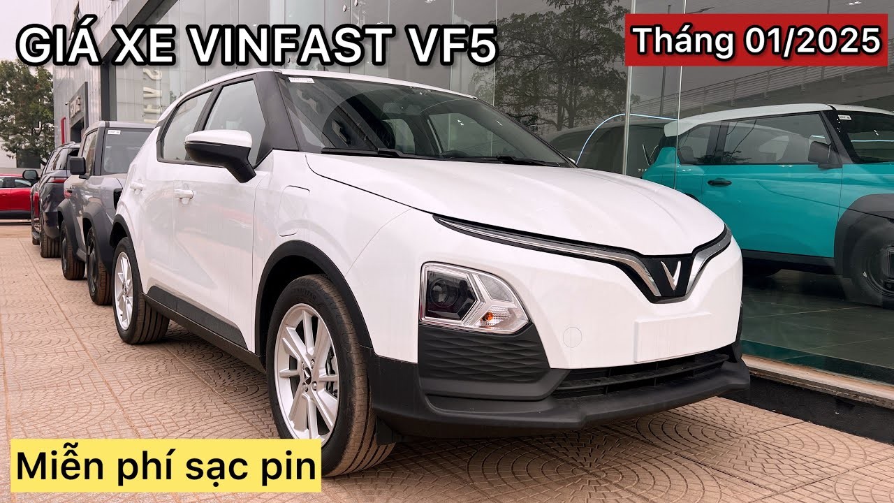 Cập nhật giá xe VinFast VF5 tháng 01/2025 và ưu đãi mới nhất