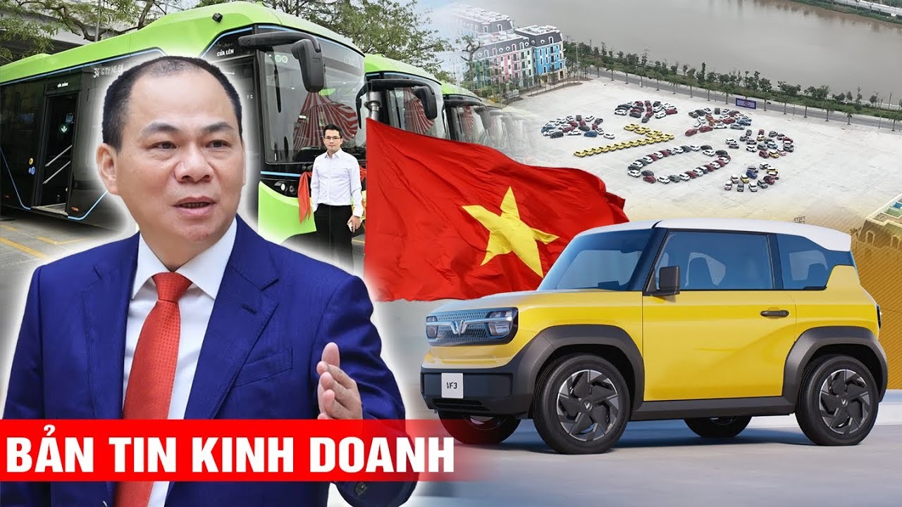 Cập nhật mới nhất về xe điện VinFast: VF3 "chạy" shipper, Kỷ lục Hải Phòng và Xe buýt xanh Hà Nội