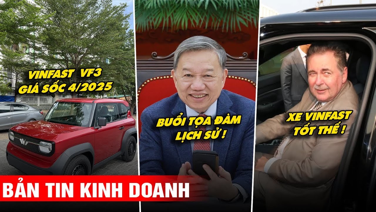 Cập nhật mới nhất: VinFast VF3, VF8 và Tin tức Kinh doanh Việt-Mỹ