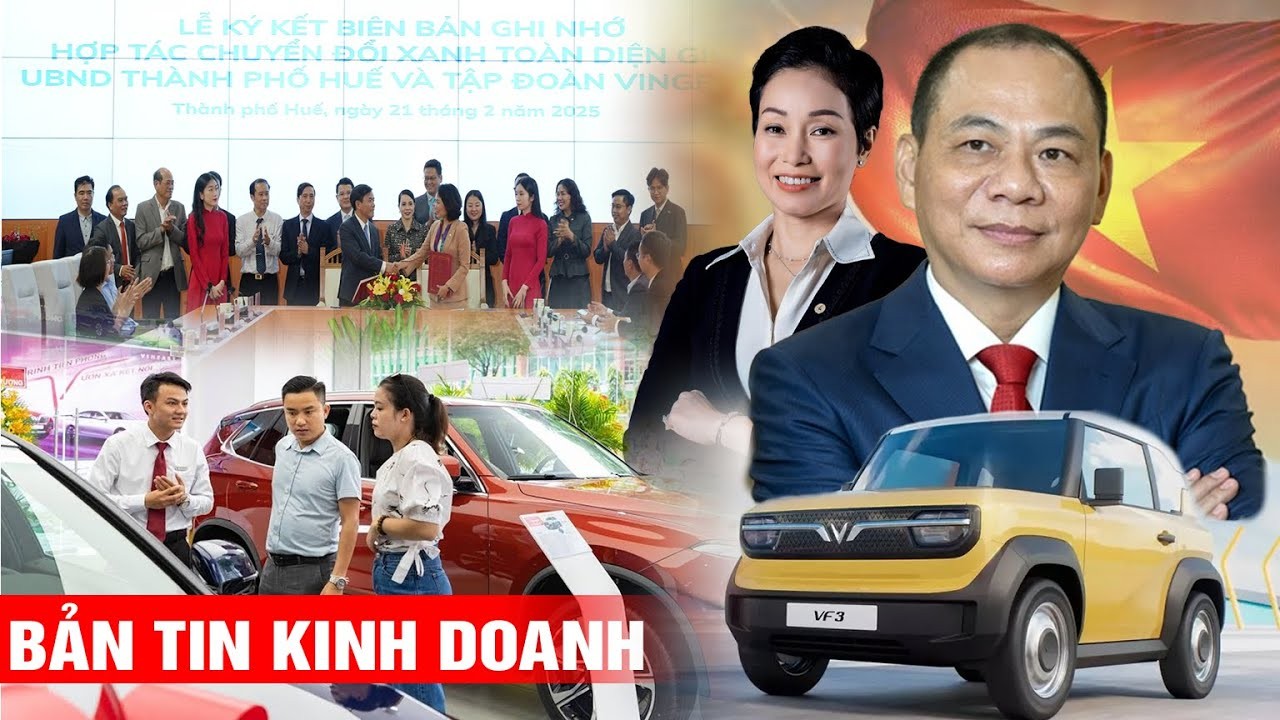 Cập nhật Tin tức VinFast: VF3 thực tế, Hợp tác Huế & Sức nóng xe cũ