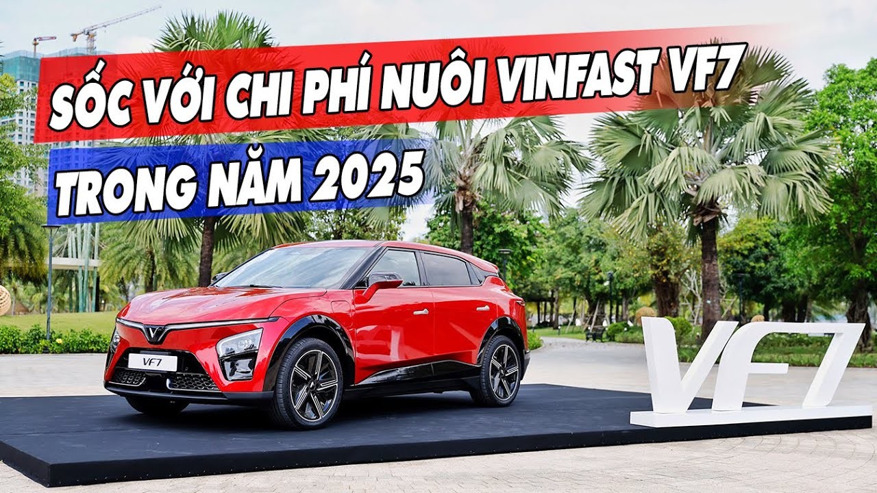 Chi Phí Nuôi VinFast VF 7 Trong 2 Năm: Bất Ngờ So Với Xe Xăng?