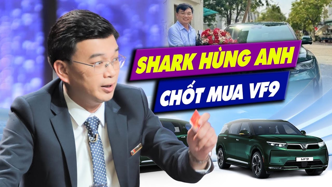 Chi Tiết VinFast VF 9 Shark Lê Hùng Anh Vừa Tậu