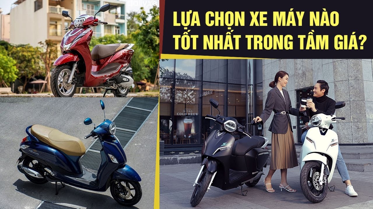 Chọn Xe Máy Tầm Giá 40-50 Triệu Tốt Nhất Cho Dân Văn Phòng?