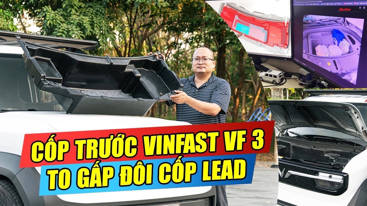 Cốp Trước VinFast VF 3: Giải Pháp Chứa Đồ Tối Ưu Từ Kỹ Sư Việt