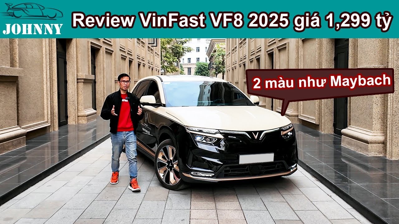 Đánh giá chi tiết Vinfast VF8 Plus 2025: Giá mới hấp dẫn, 'lột xác' phong cách