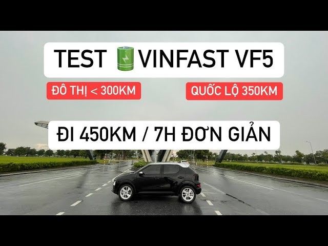 Đánh giá thực tế quãng đường di chuyển của VinFast VF 5: Chuyến hành trình Nha Trang - Sài Gòn và những con số bất ngờ