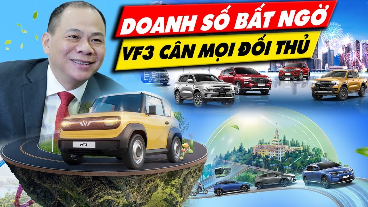Doanh Số Vinfast Đầu Năm 2025: VF 3 Bứt Phá Mạnh Mẽ, Khẳng Định Vị Thế