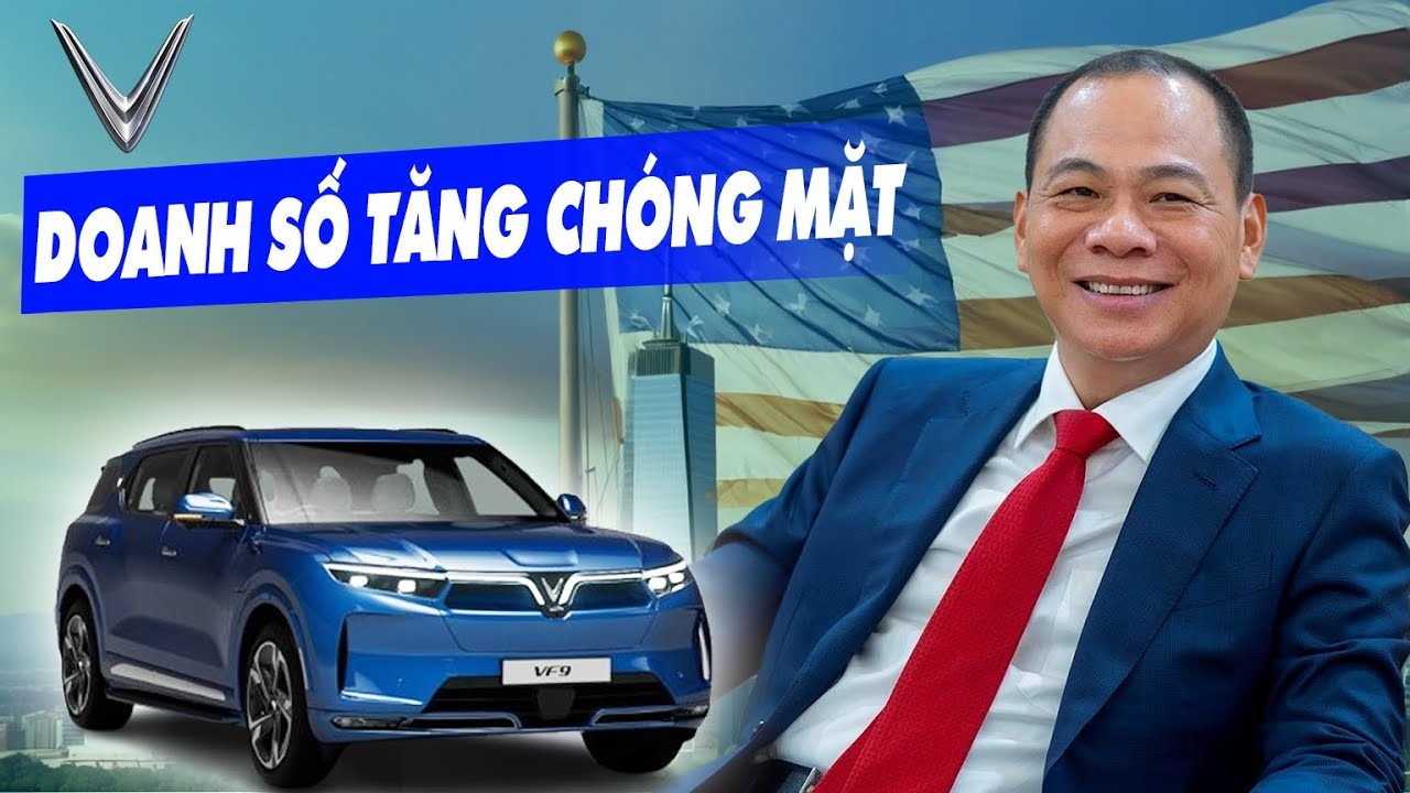 Doanh Số Xe Điện Vinfast Tại Mỹ Tăng Trưởng Mạnh: VF 8, VF 9 Dẫn Đầu