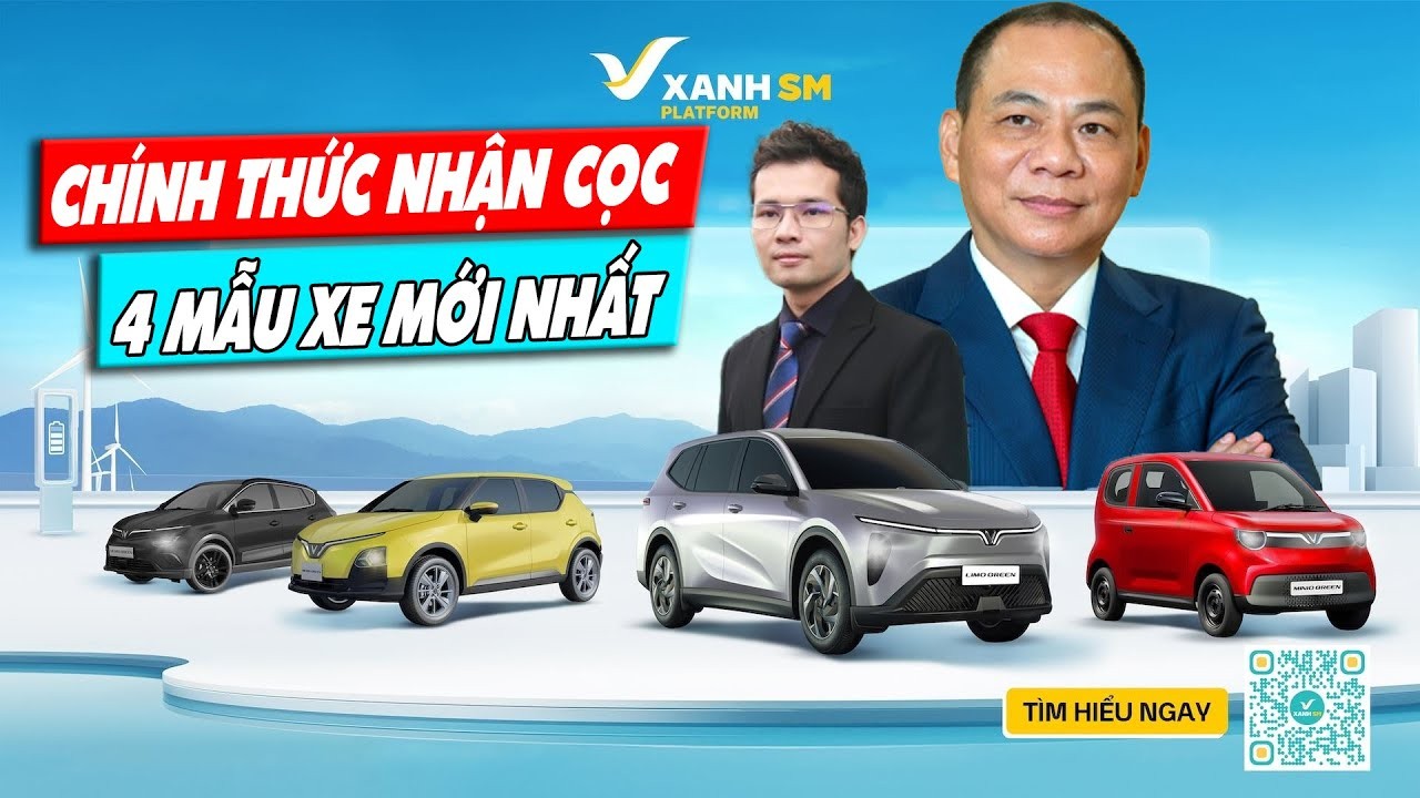 GSM Mở Bán 4 Dòng Xe VinFast Green Chuyên Dịch Vụ: Ưu Đãi & Chính Sách Doanh Thu Hấp Dẫn