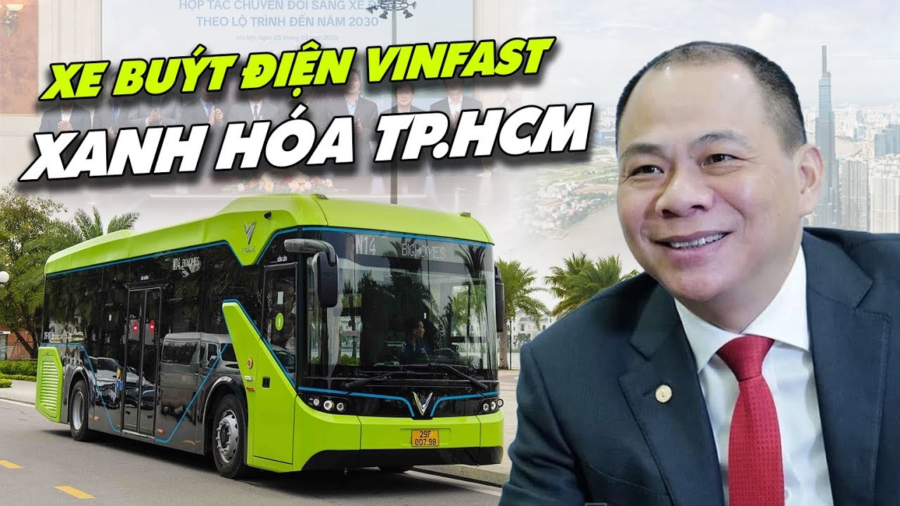 GSM & Samco Hợp Tác Đưa Xe Buýt Điện VinFast Đến TP.HCM