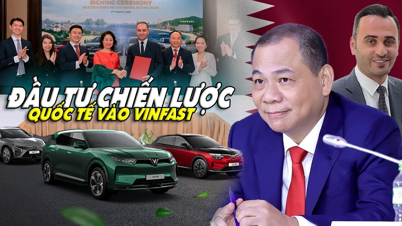 GTA Investment Qatar Ký MOU Đầu tư Chiến lược vào VinFast và Vinpearl