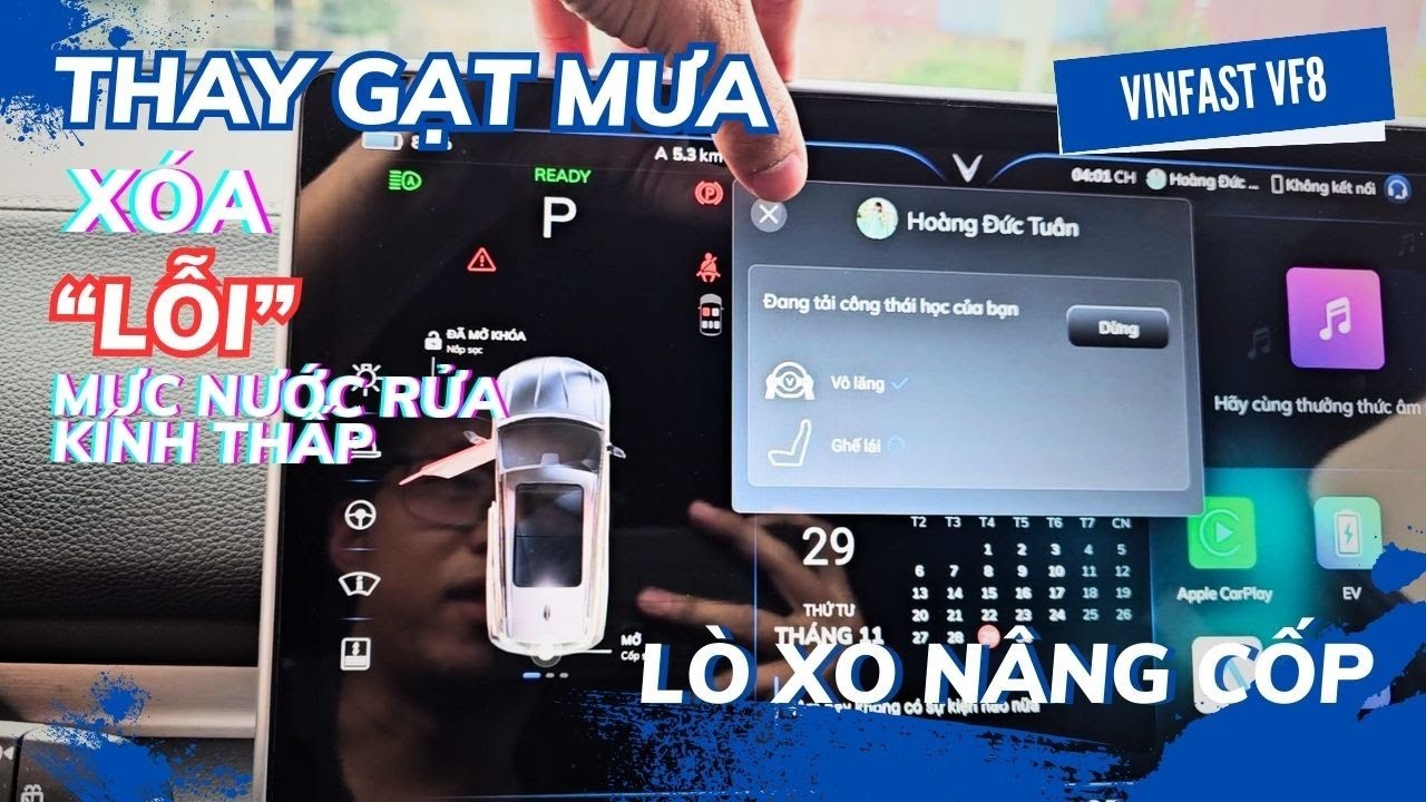 Khắc Phục Lỗi Mực Nước Rửa Kính Thấp VinFast và Mẹo Hay