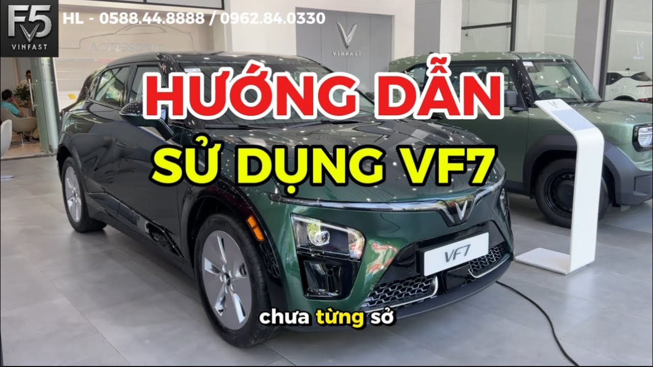 Khám phá tính năng chi tiết trên Vinfast VF7 Eco