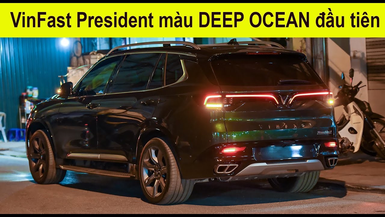 Khám phá VinFast President màu Deep Ocean giá 3.8 Tỷ với loạt tiện nghi đỉnh cao