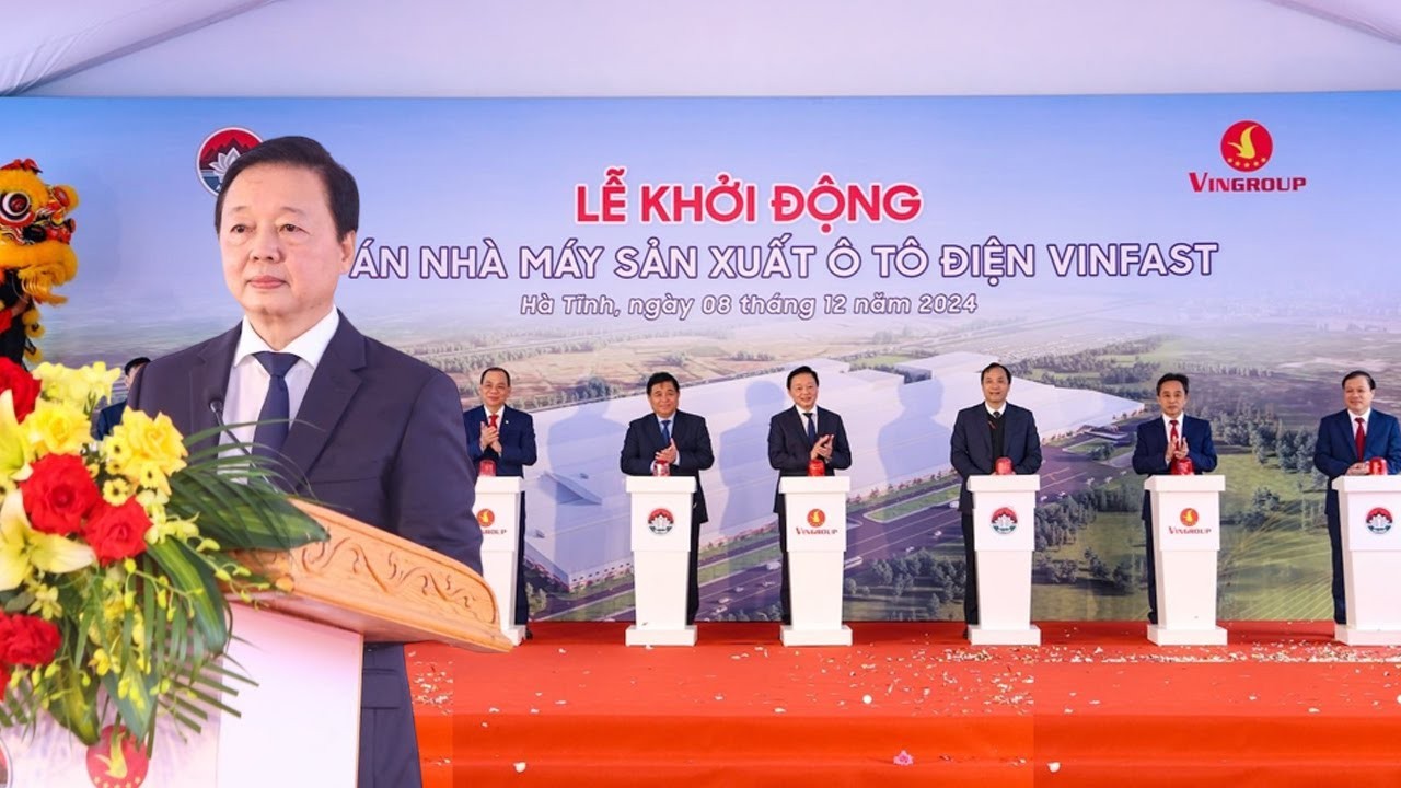 Khởi Động Dự Án Nhà Máy Ô Tô Điện Vinfast Tại Hà Tĩnh: Sẵn Sàng Đi Vào Hoạt Động Sau 8 Tháng