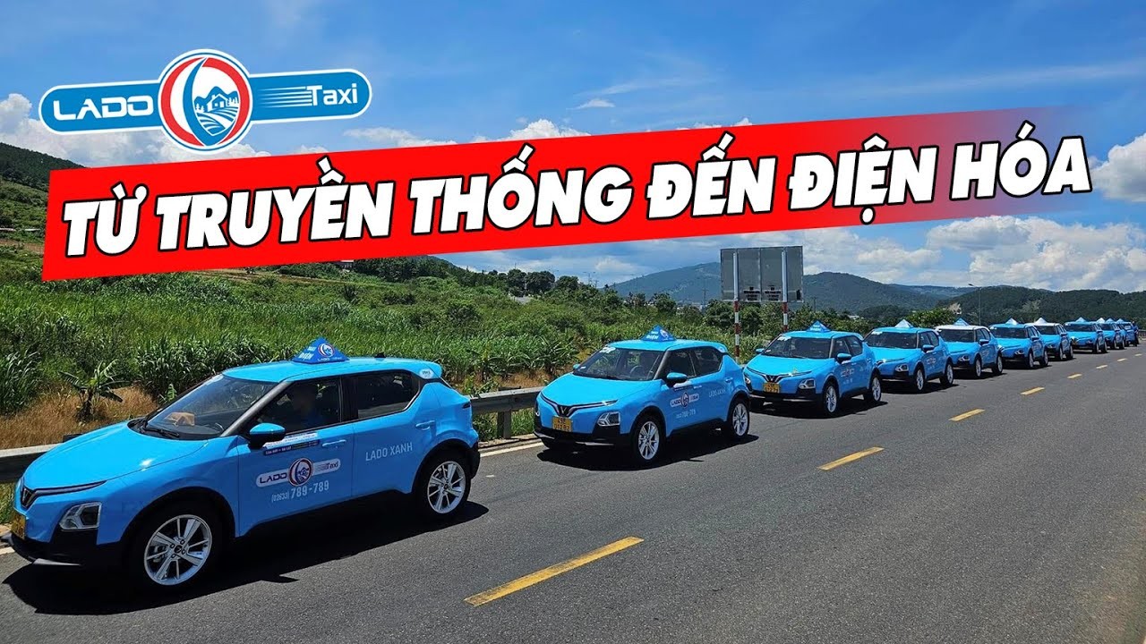 Lado Taxi Tiên Phong Chuyển Đổi Sang Taxi Thuần Điện Vinfast