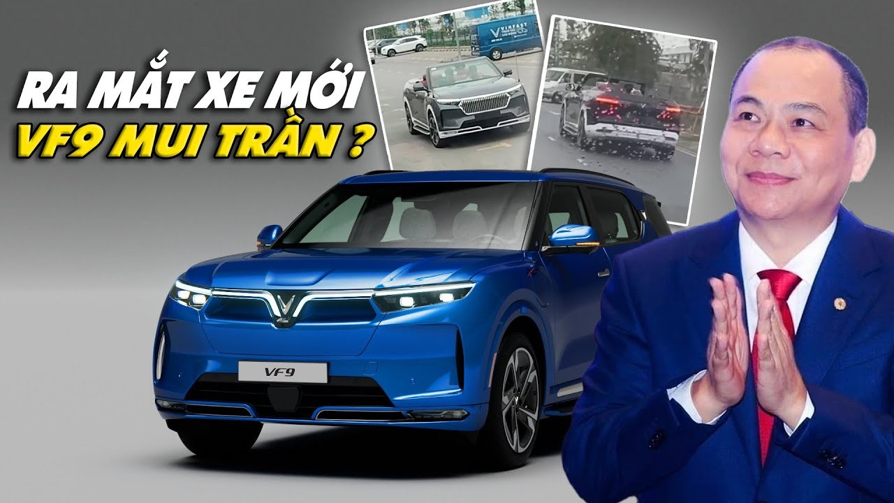 Lộ Diện Chiếc VinFast VF9 Mui Trần Độc Lạ Tại Nhà Máy: Mục Đích Là Gì?