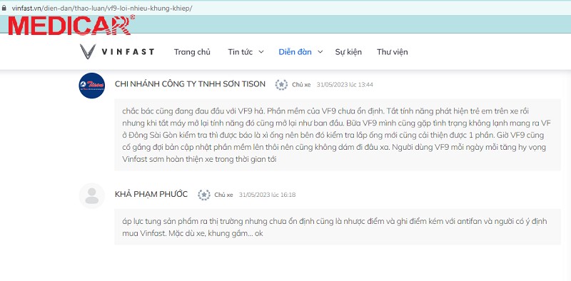 Lỗi phần mềm phát hiện trẻ em trên VinFast VF9 gây phiền toái