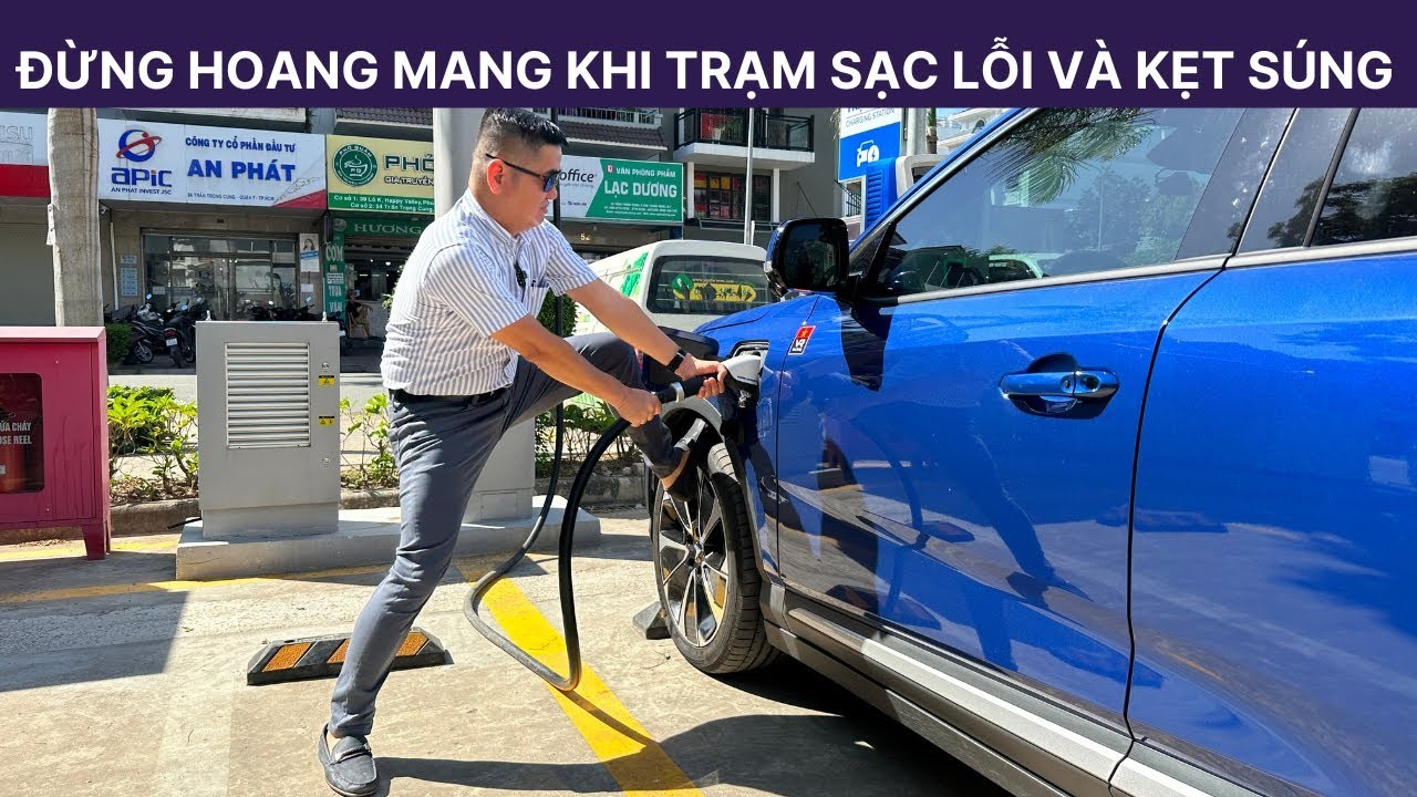 Lưu ý Quan Trọng Khi Sạc Xe Điện Vinfast VF8 và Cách Xử Lý Lỗi Thường Gặp