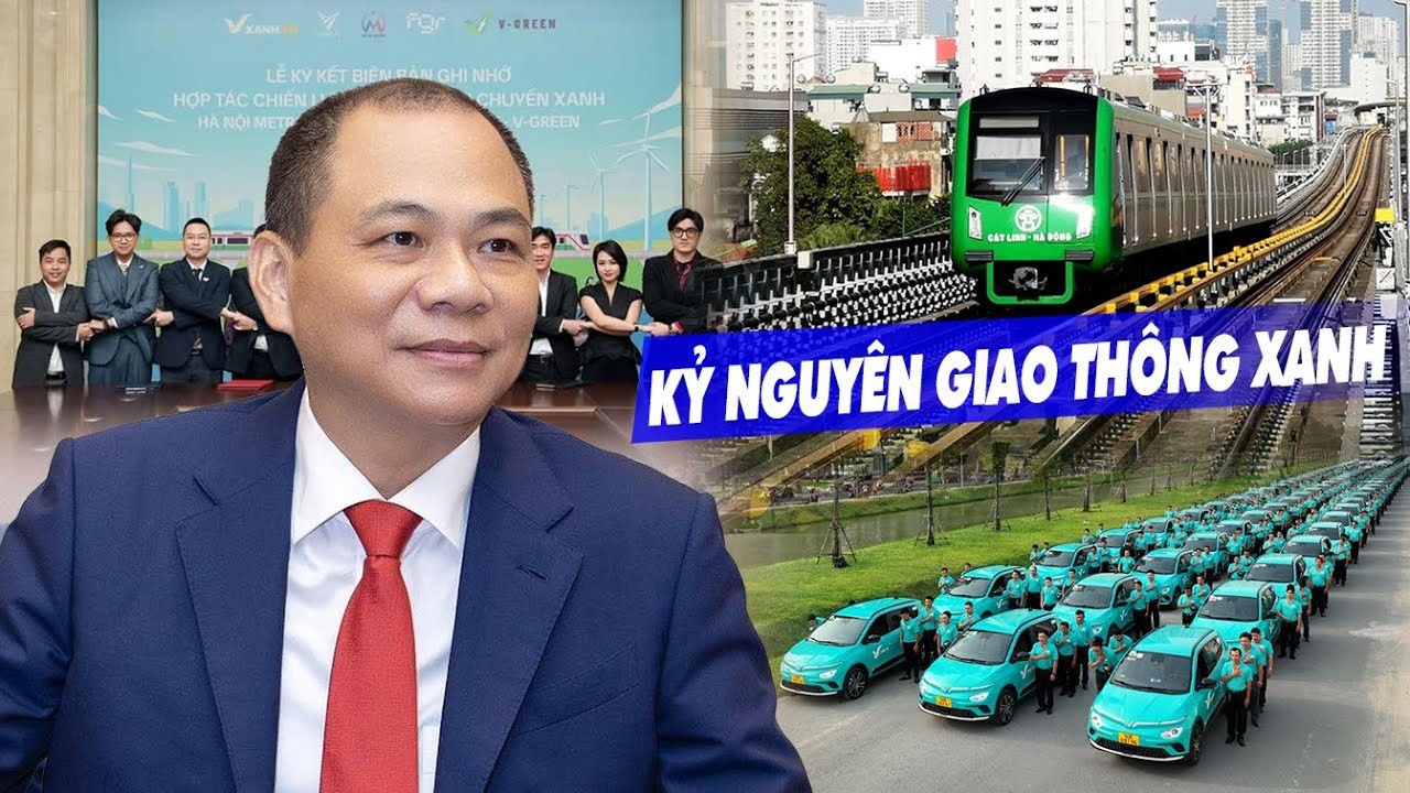 Metro Hà Nội Hợp Tác Vingroup Xây Dựng Mạng Lưới Giao Thông Thuần Điện Đầu Tiên