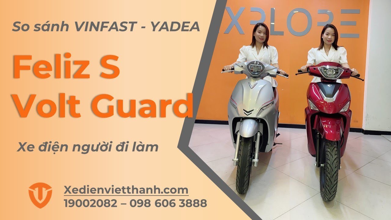 So Sánh VinFast Feliz S và Yadea VoltGuard: Lựa Chọn Nào Tối Ưu?