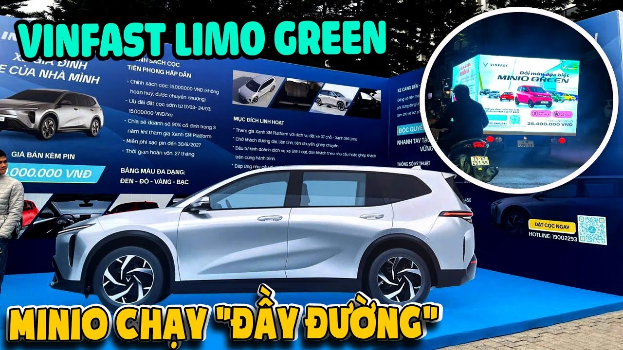 Sự kiện VinFast Green: Limo, Minio "bìa carton" và những tranh cãi
