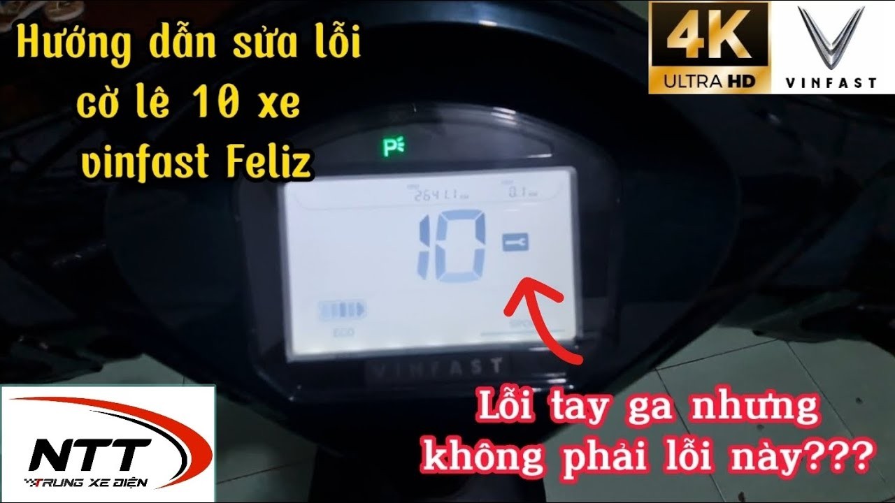 Sửa Lỗi Cờ Lê 10 Xe Điện VinFast Feliz: Nguyên Nhân và Cách Khắc Phục