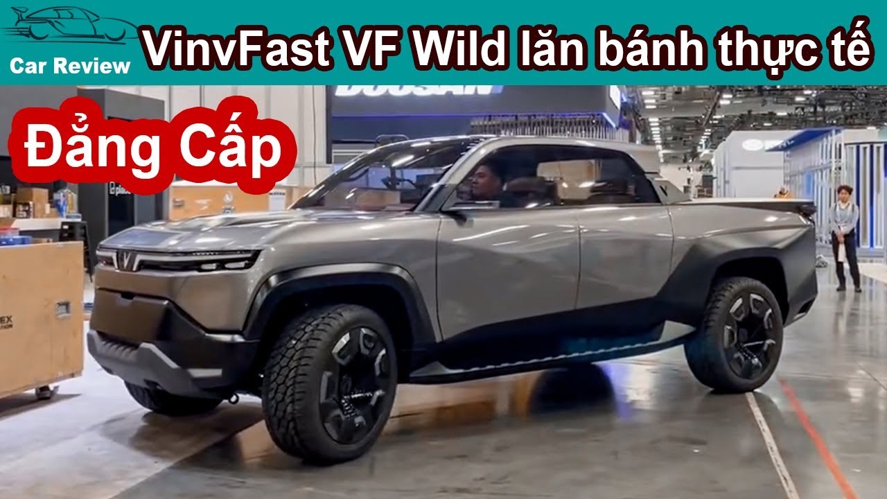 Tận Mắt VinFast VF Wild Concept - Bản Bán Tải Điện Thực Tế Gây Chấn Động CES 2024