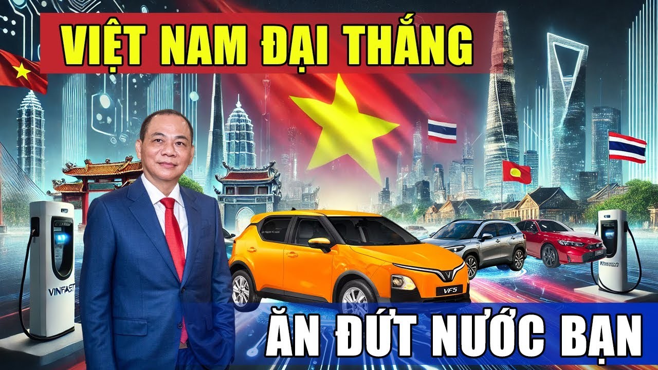 Thị Trường Ô Tô Đông Nam Á 2024: Việt Nam Bứt Phá Doanh Số, Dẫn Đầu Thị Phần Xe Điện Khu Vực