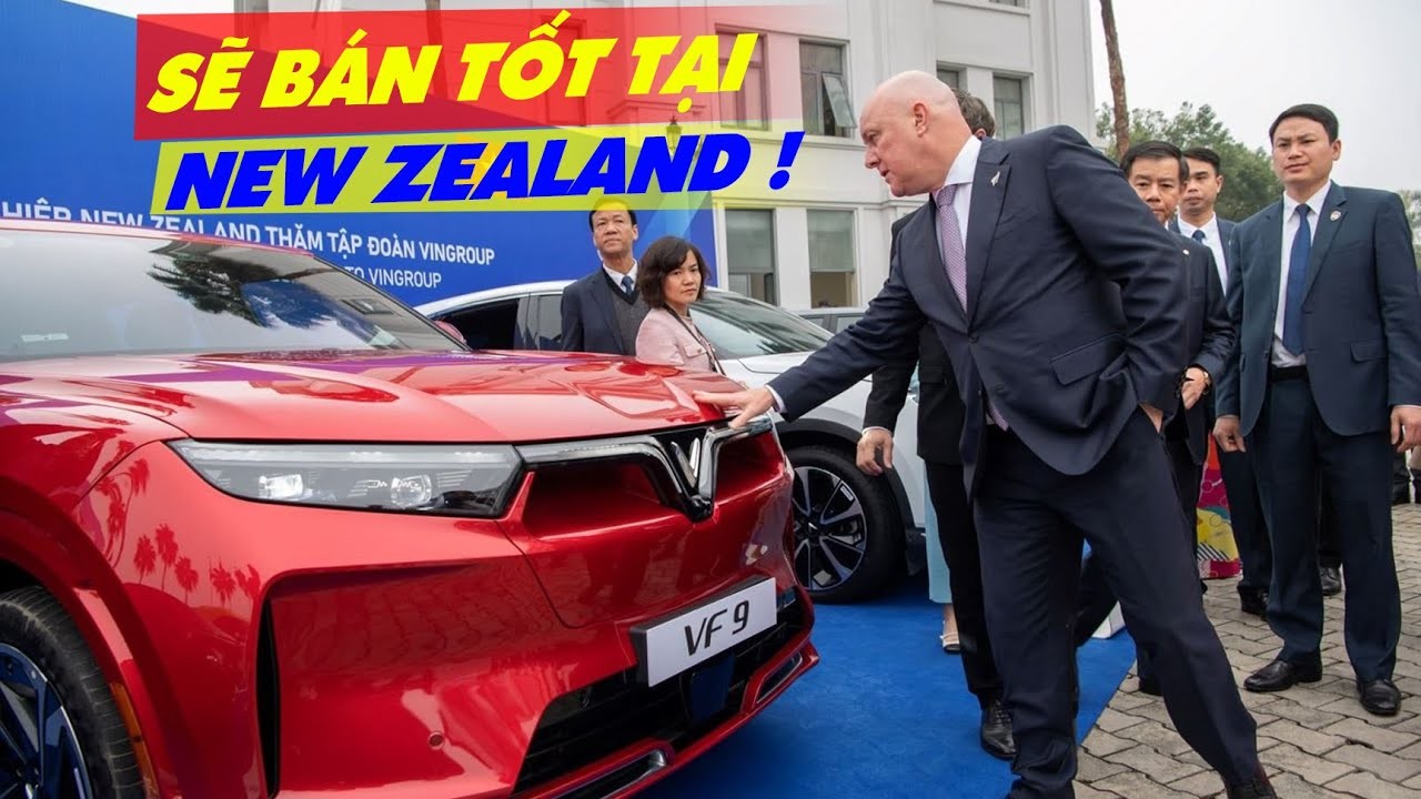 Thủ tướng New Zealand Ấn Tượng Mạnh Mẽ Với Hệ Sinh Thái Xe Điện VinFast