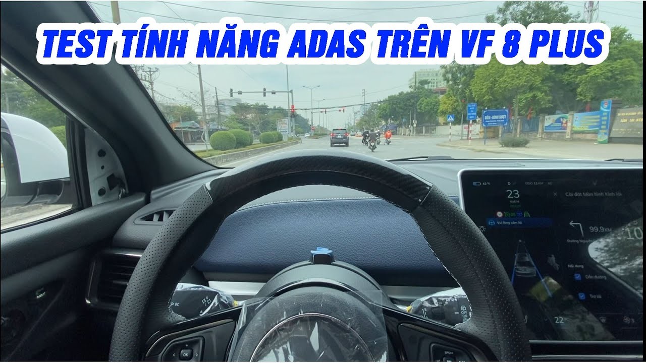 Trải nghiệm tính năng ADAS VinFast VF 8 Plus: Hỗ trợ lái thông minh