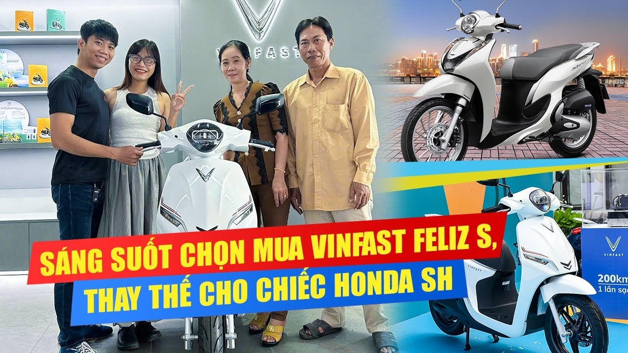 Từ bỏ xe xăng, chọn VinFast Feliz S: Câu chuyện từ chiếc xe vợ