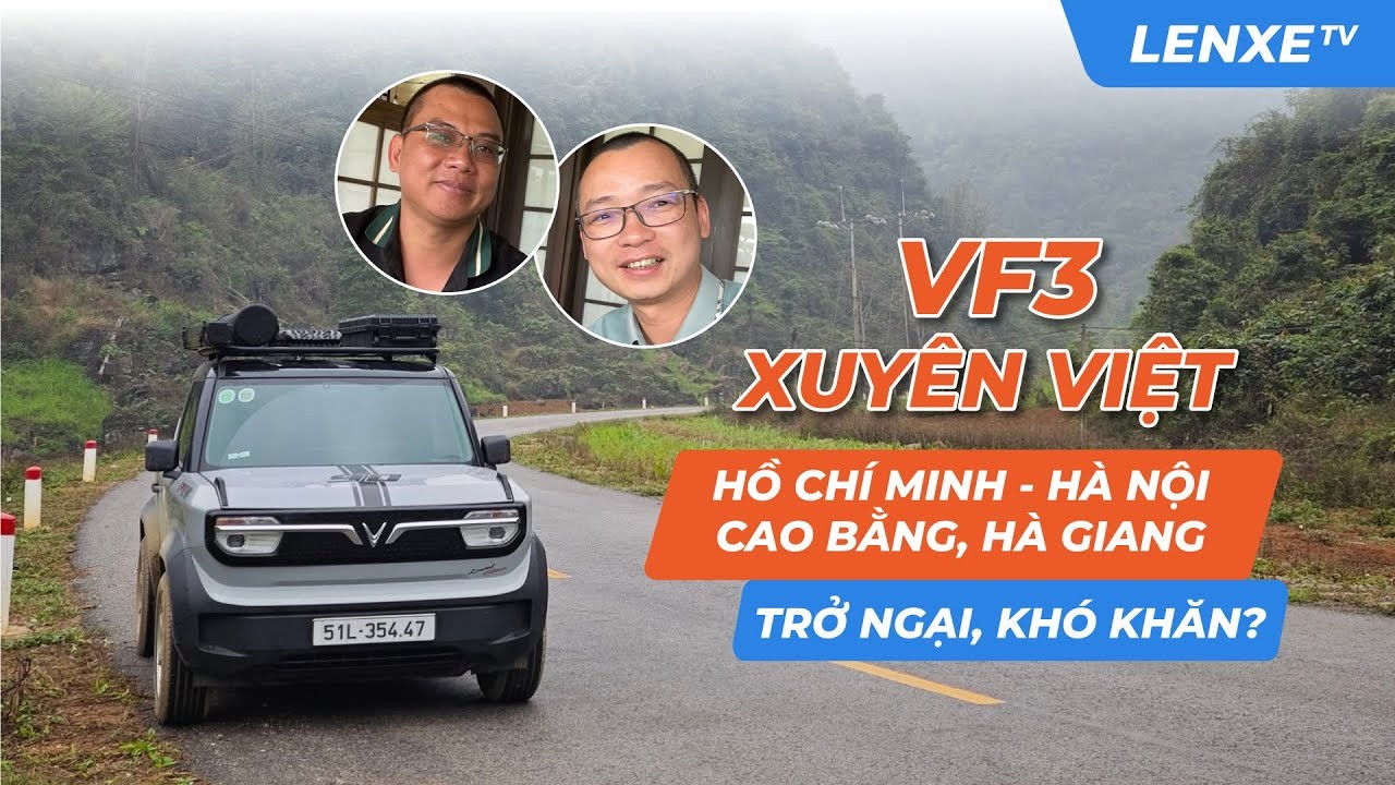 VF3 Xuyên Việt: Chinh Phục Cung Đường HCM - Hà Nội - Vùng Cao