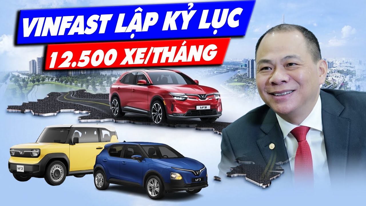 VinFast Công Bố Doanh Số Tháng 2/2025: VF 3 Dẫn Đầu Mức Tăng Trưởng 25%