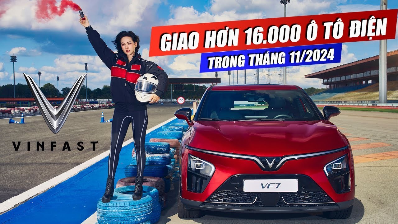 Vinfast Đạt Kỷ Lục Bàn Giao Hơn 16.000 Xe Điện Tháng 11/2024