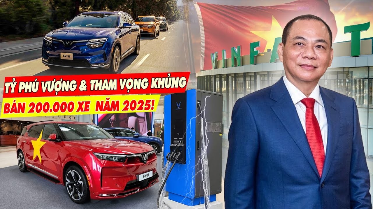 VinFast Đặt Mục Tiêu Tăng Trưởng Doanh Số Gấp Đôi Năm 2025
