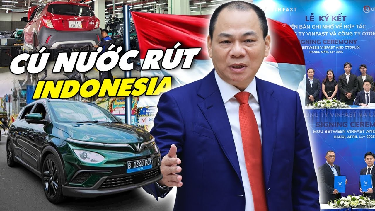 VinFast Đẩy Mạnh Thị Trường Indonesia: Hợp Tác Chiến Lược và Chính Sách Miễn Phí Sạc Đến Năm 2029