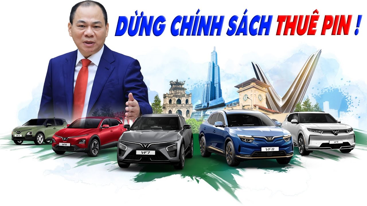VinFast Dừng Cho Thuê Pin: Chính Sách Mới Đem Lợi Ích Hấp Dẫn Cho Khách Hàng
