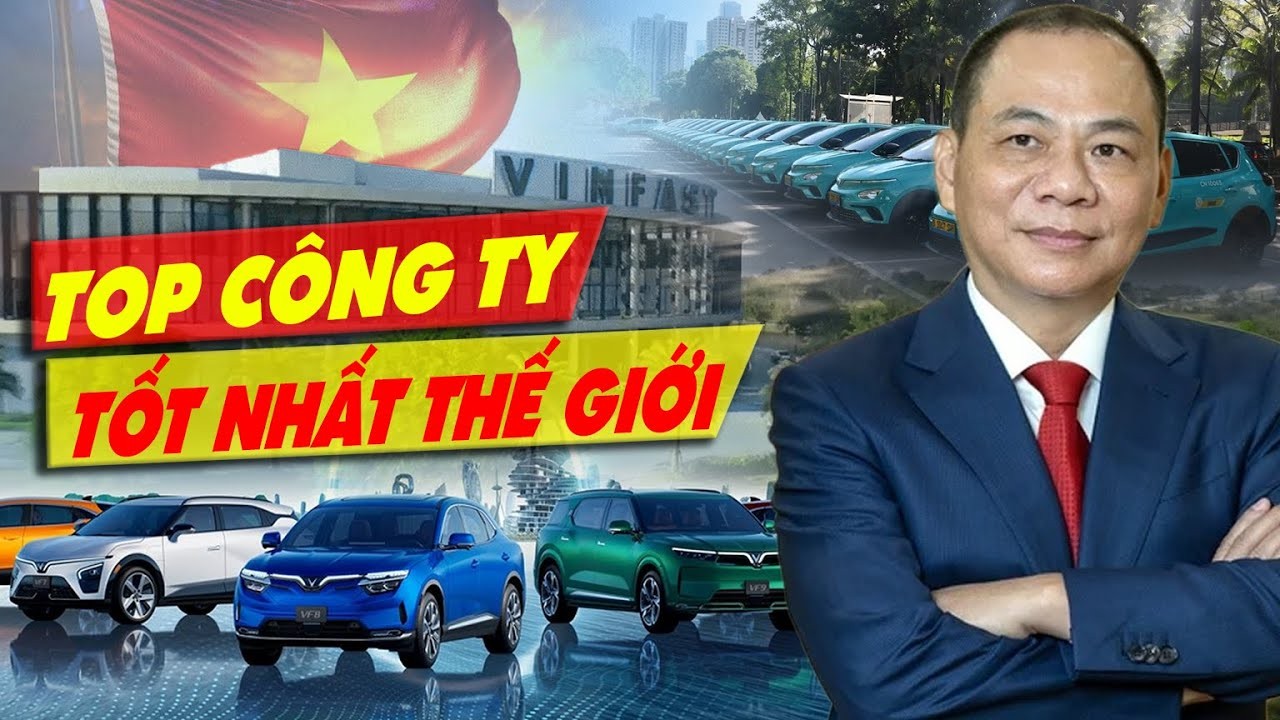 Vinfast Được TIME Vinh Danh Top Công Ty Tốt Nhất Châu Á 2025