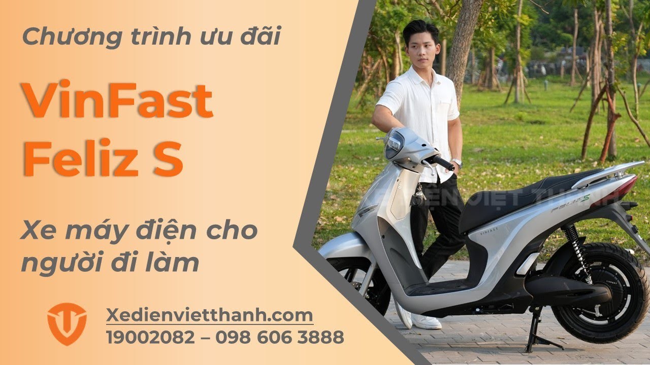 VinFast Feliz S: Xe Điện Đi Làm Lý Tưởng, Giá Hấp Dẫn