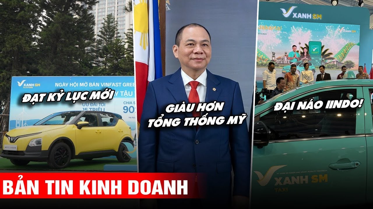 Vinfast Green Lập Kỷ Lục, GSM Tăng Tốc Toàn Cầu & Kế Hoạch Mới Của Vingroup