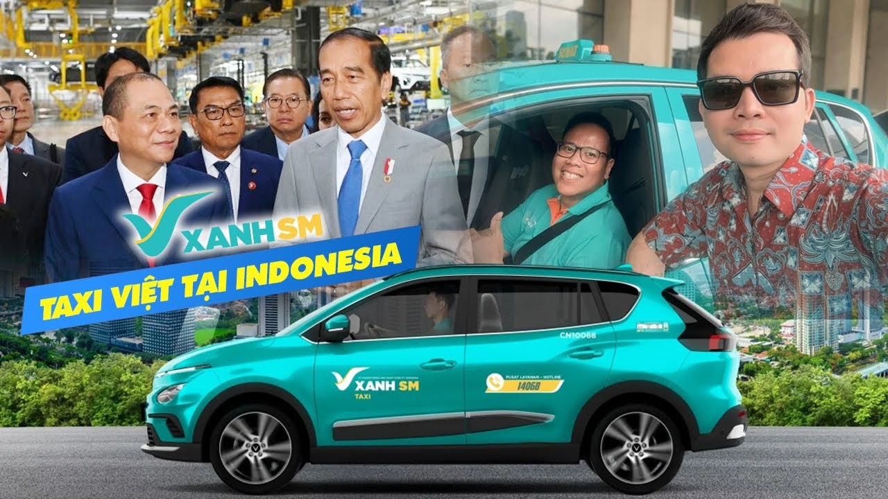 Vinfast & GSM Sẵn Sàng Ra Mắt Taxi Điện Tại Indonesia