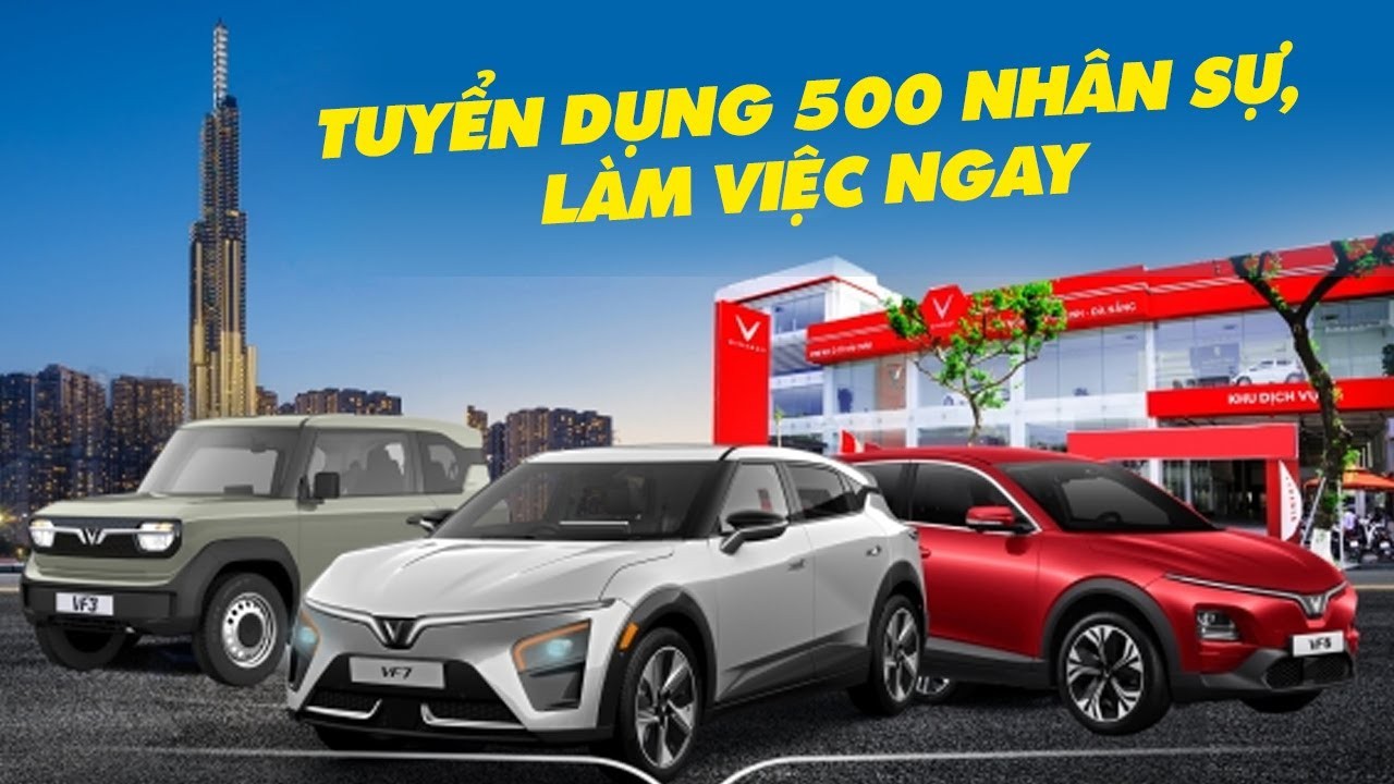 VinFast Khởi Công Nhà Máy Ô Tô Điện 7300 Tỷ Tại Hà Tĩnh, Tuyển Dụng Gấp 500 Nhân Sự