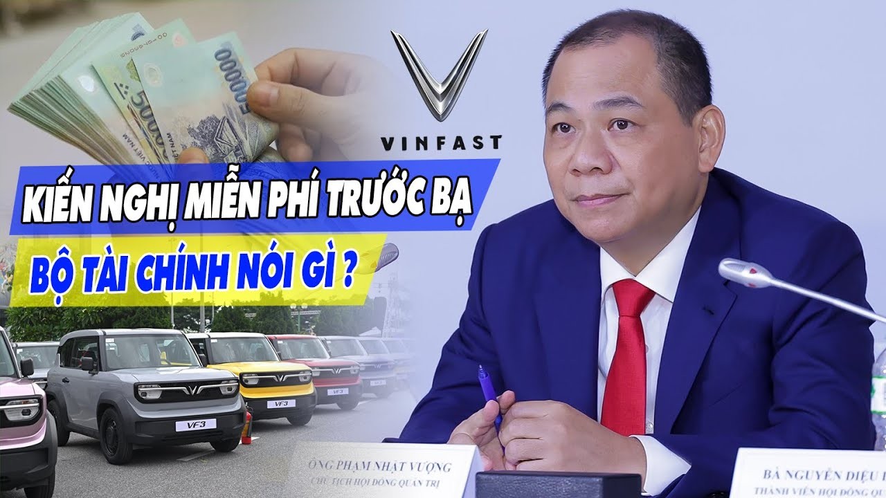VinFast Kiến Nghị Gia Hạn Miễn Lệ Phí Trước Bạ Xe Điện: Bộ Tài Chính Nói Gì?