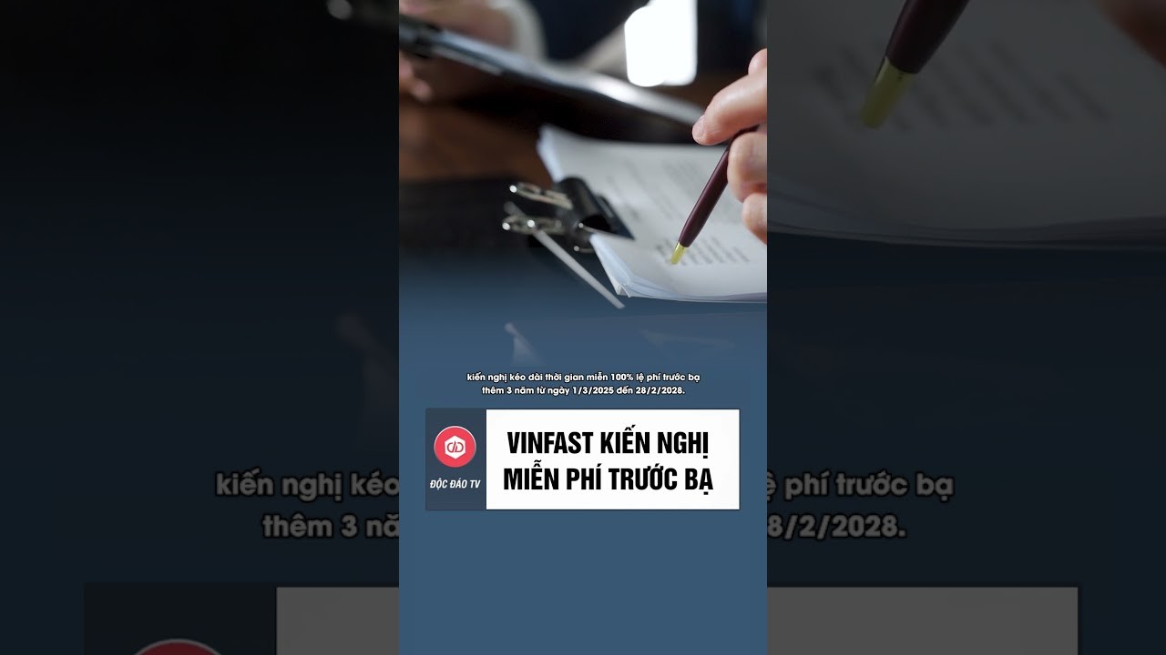 VinFast Kiến Nghị Miễn Lệ Phí Trước Bạ Xe Điện: Bộ Tài Chính Nói Gì?
