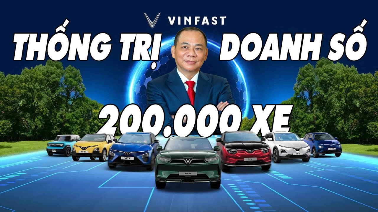 Vinfast Mở Màn 2025 Ấn Tượng: Doanh Số Tháng 1 Áp Đảo Thị Trường Việt