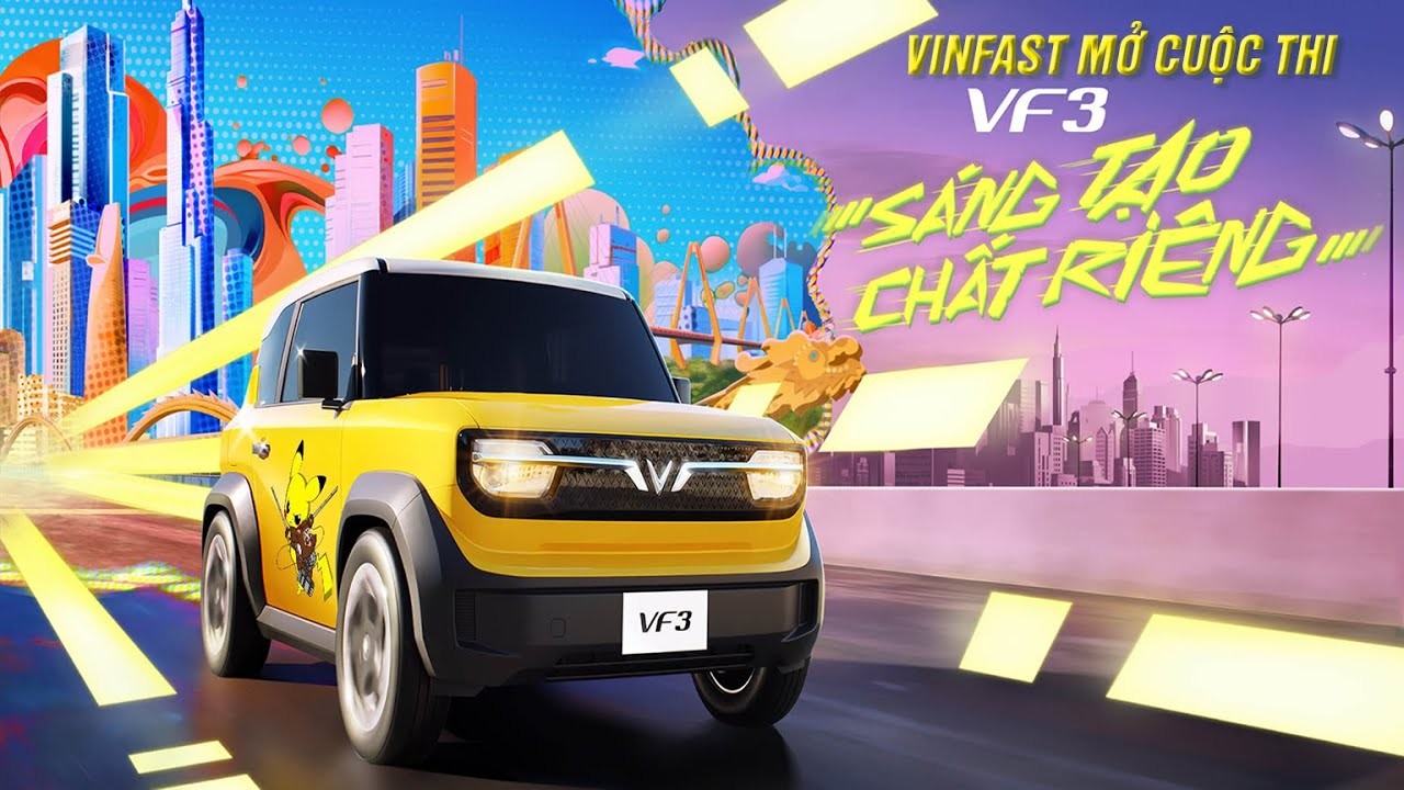 VinFast Phát Động Cuộc Thi "Sáng Tạo Chất Riêng" VF 3: Tôn Vinh Cá Tính Chủ Xe
