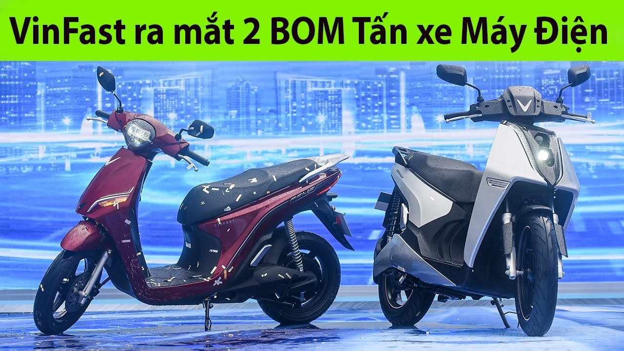 Vinfast Ra Mắt 2 Mẫu Xe Máy Điện Mới Với Công Nghệ An Toàn Tiên Tiến