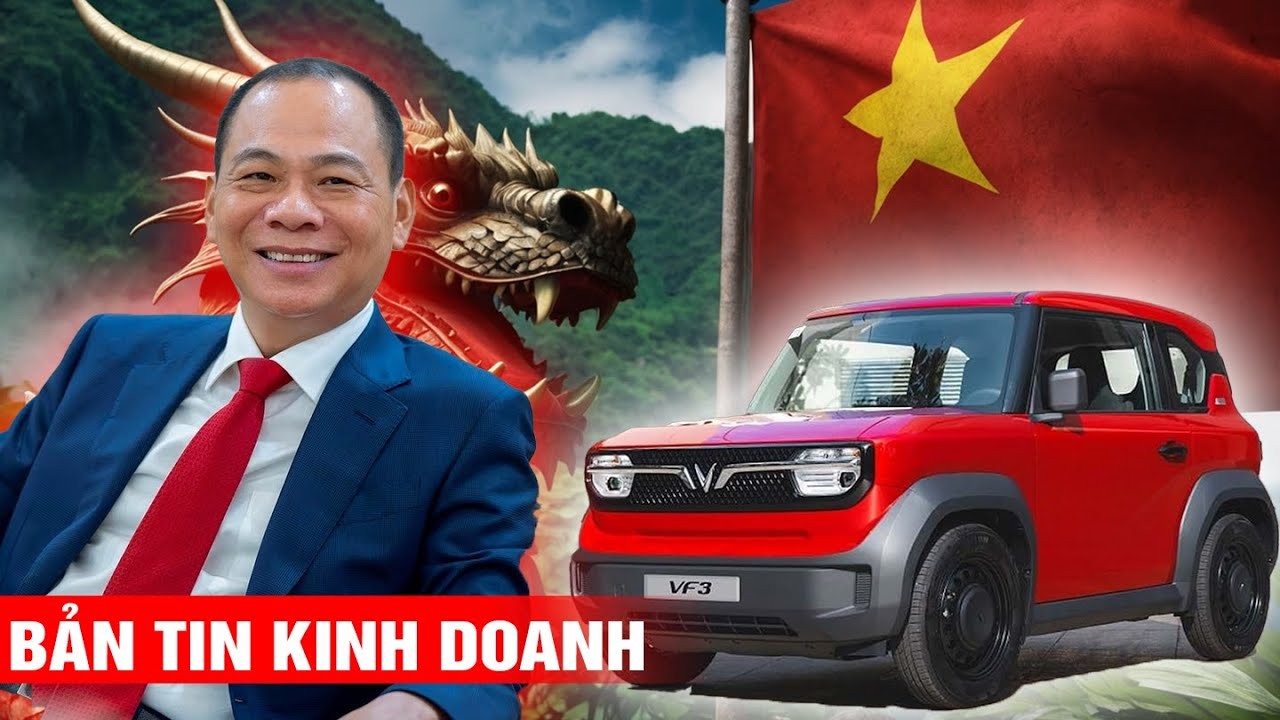 Vinfast Tăng Trưởng Mạnh Mẽ Tại Việt Nam, VF3 Mở Rộng Thị Trường Quốc Tế