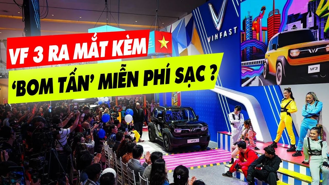 VinFast VF 3 Bùng Nổ Tại IIMS 2025: Công Bố Giá Bán & Chính Sách Sạc Miễn Phí Tại Indonesia